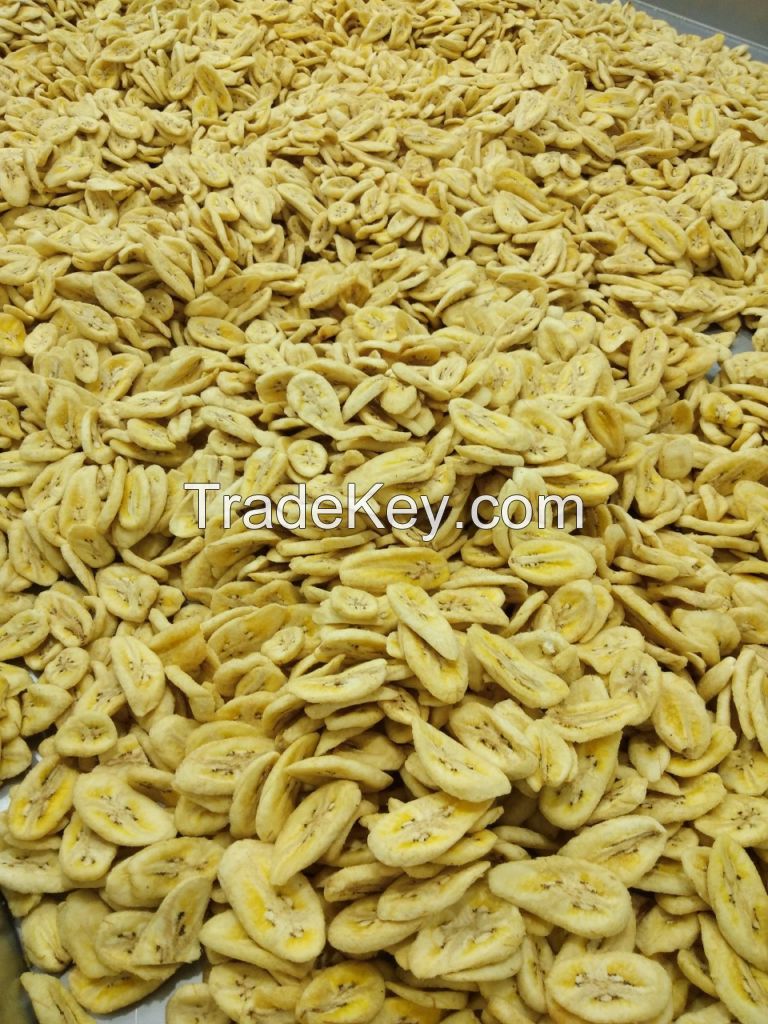 Crispy Dried Banana Best Selling Tropical Fruit Snack Healthy Beverage / Ms Serene +84 582 301 365