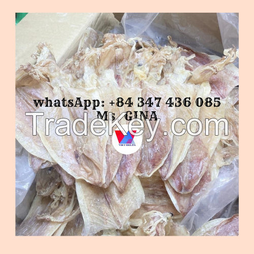 THE BEST PRICE DRIED SQUID IN VIETNAM/ DRIED HEAD SQUID/MS. GINA +84 347 436 085