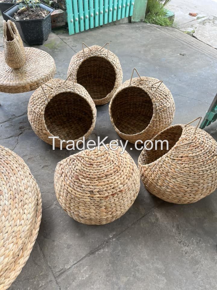 Cat house made by water hyacinth - handmade I 100% natural from Vietnam