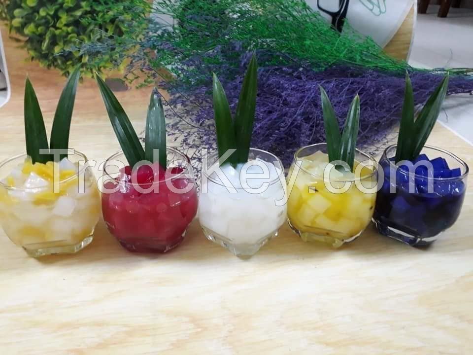 RAW/ SYRUP NATA DE COCO JELLY  FROM NATURE -  Mr.Eric +84934151750