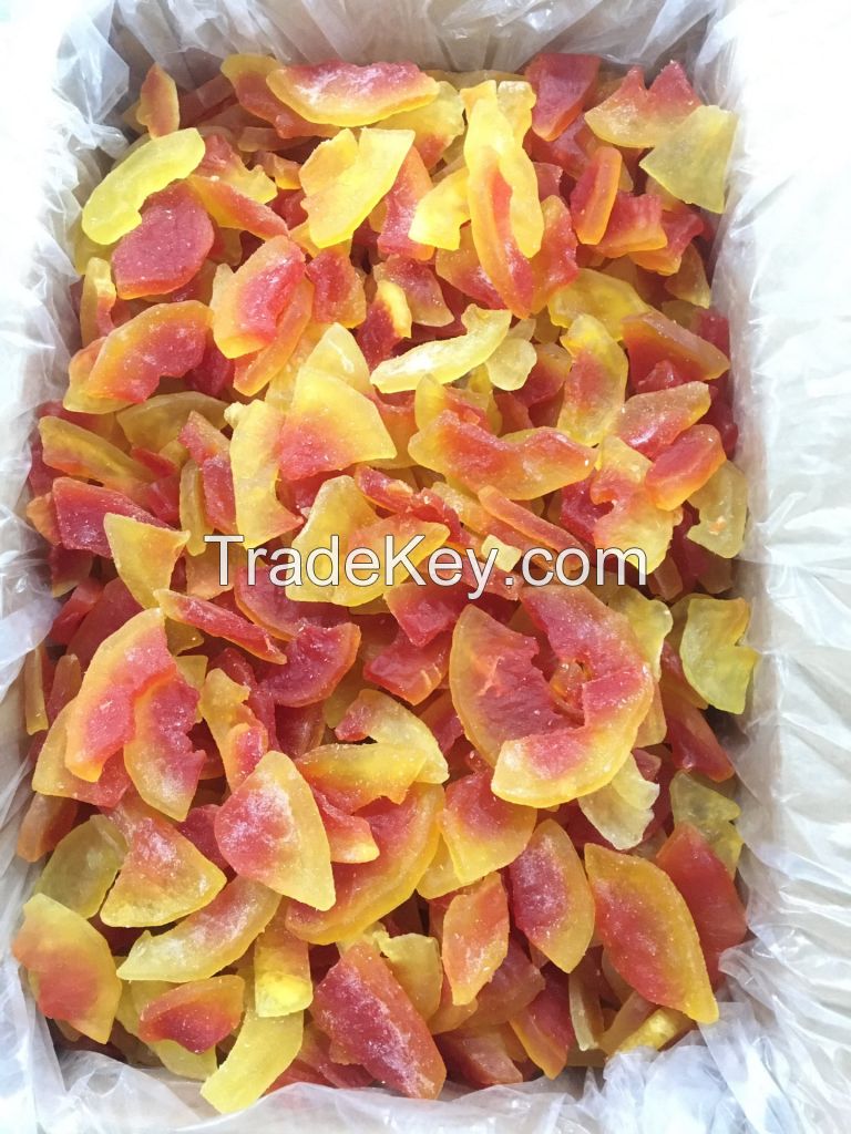 DRIED PAPAYA TOP PRODUCT TROPICAL FRUIT SNACK FROM VIETNAM COMPETITIVE PRICE HIGH STANDARD / MS SERENE