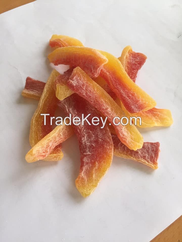 VIETNAM FRESH DRIED PAPAYA BEST QUALITY DELICIOUS DRY TROPICAL FRUIT WHOLSALE/ MS SERENE