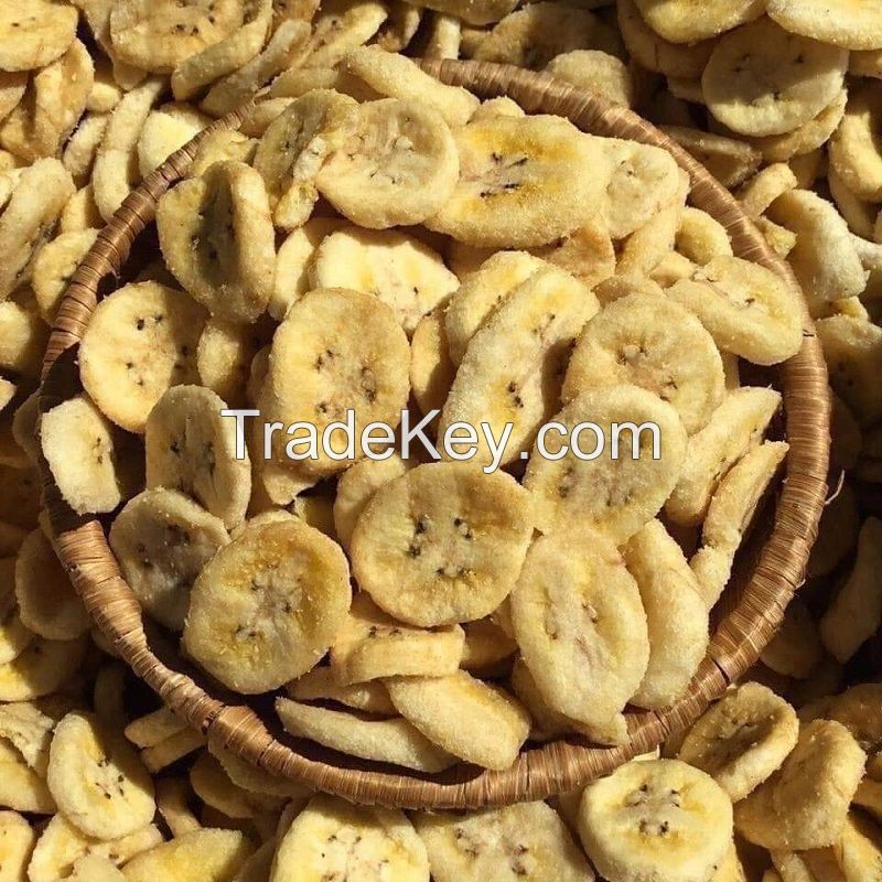 Bulk and Vacuum-Packed Dried Sliced Banana