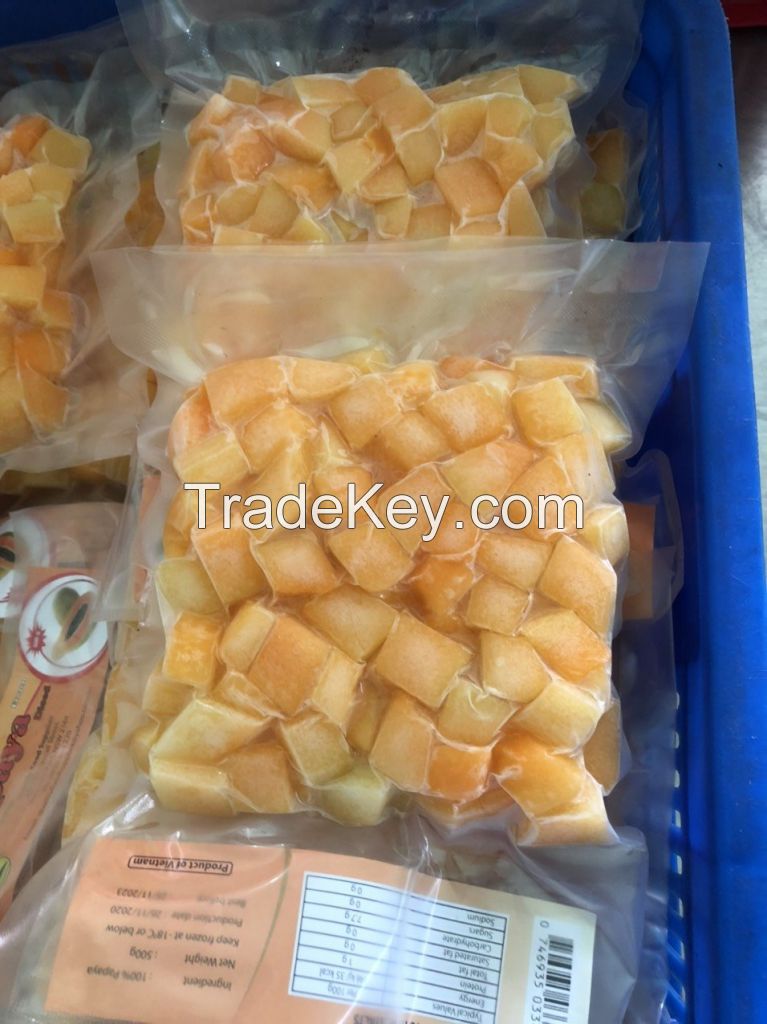 Sweet Tasted Dried Papaya in Bulk Vacuum Pack AD Drying Process