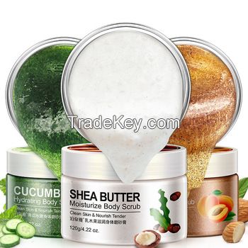 ng Nourishing Skin Cucumber Almond Shea Butter Natural Exfoliator Body Scrub 