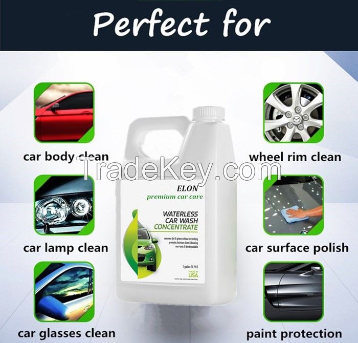 Portable Super Concentrated No Water Eco Nano Waterless Wax Eco Detergent Care Wash For Car Waterless Car Wash Eco Friendly 