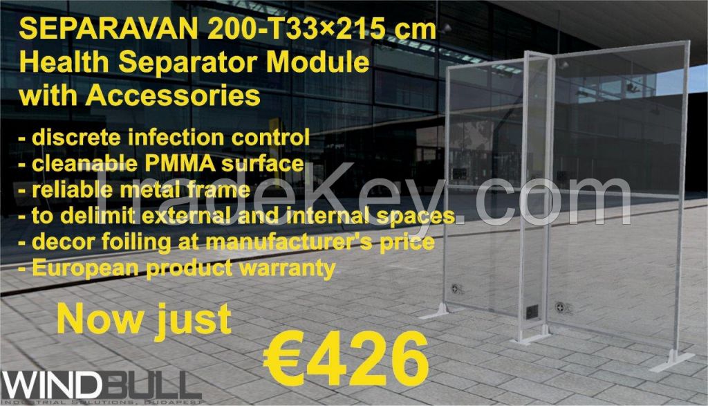 HEALTH-PROTECTING WALL MODULES - SEPARAVAN