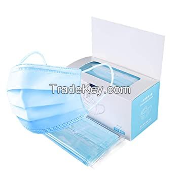 Hot sale protection Disposable 3 layers Medical Surgical mask anti-virus & 