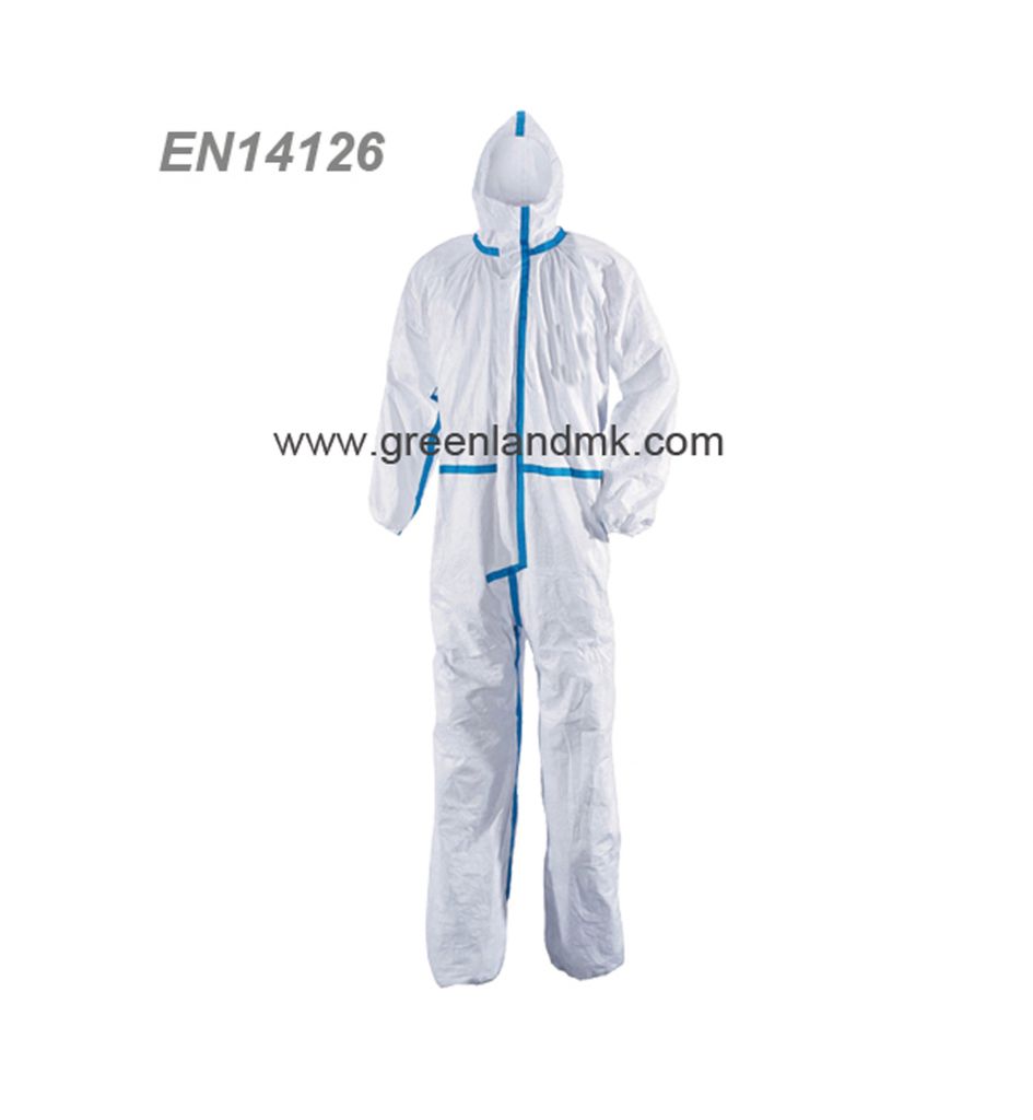 protective suit Type 4, 5, 6 (sterilized)