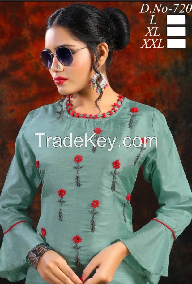 handwork kurti