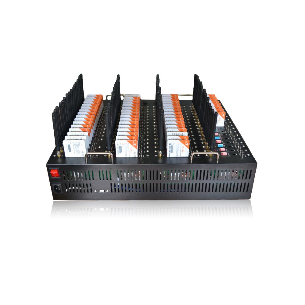 Hot sale 64 port sms modem gateway hardware/ bulk sms receive sms online