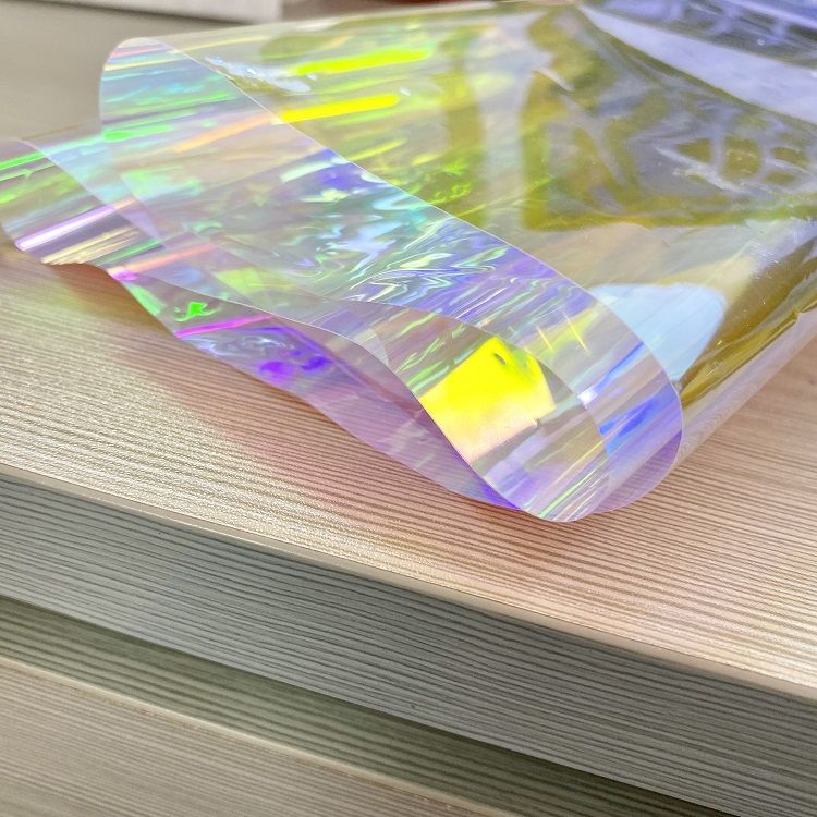 New products 15mircon bopp holographic film bopp rainbow film