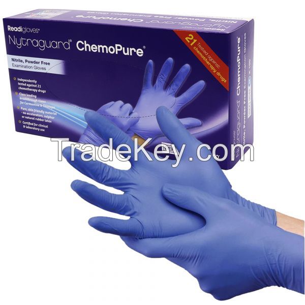 Nitrile medical gloves