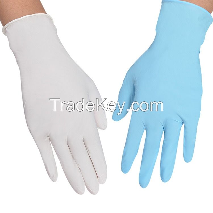 LATEX , NITRILE GLOVES AND FACE MASKS