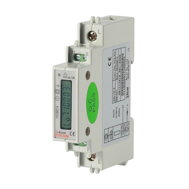 ADL10-E/C din rail mounted single phase energy meter with RS485 CE approval