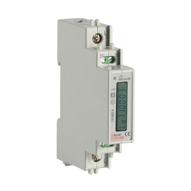 ADL10-E/C modbus one phase electrical energy meter 10(60)A 110V/220V input