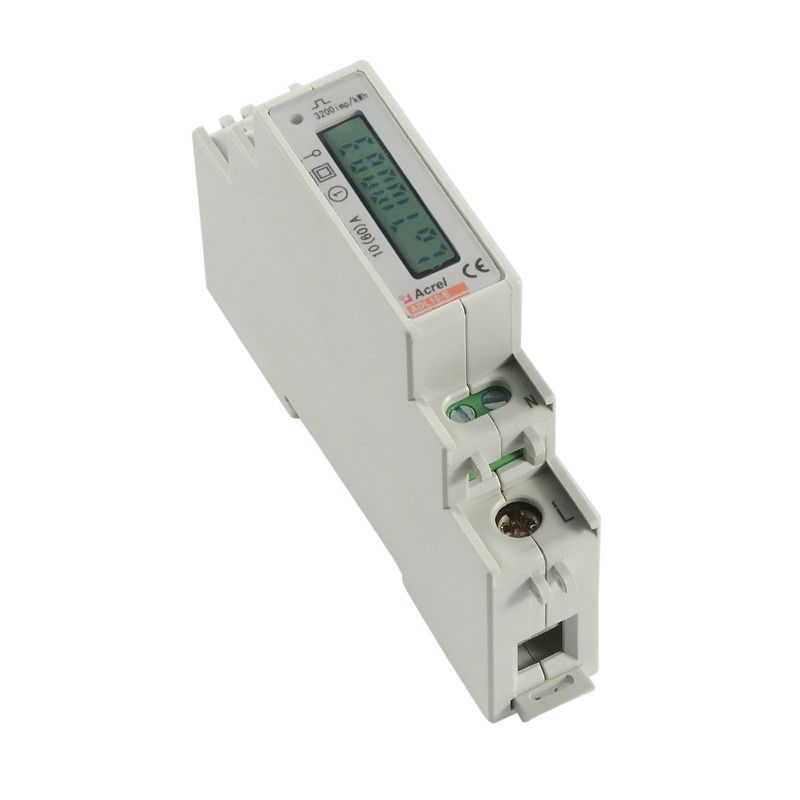 ADL10-E/C mini size din rail single phase power meter with RS485 rtu
