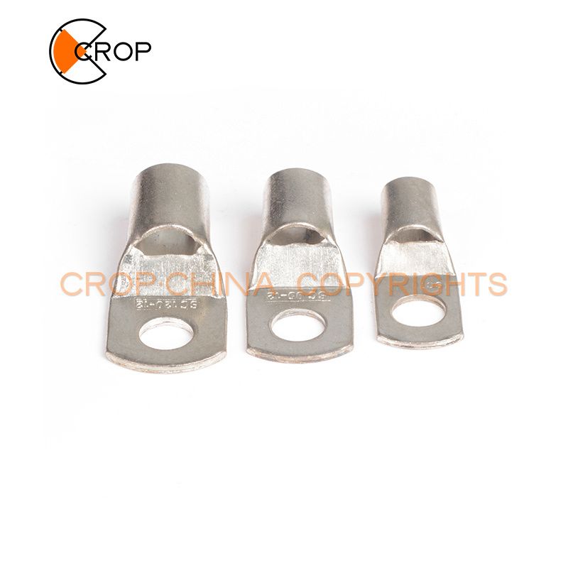 High quality Tubular Tinned copper cable terminal / SC Electrical Cable Lug