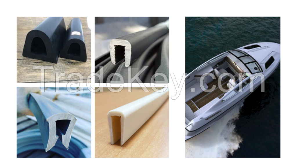Boat Fender, PVC Fender, Rub rail, vinyl insert for yachts and marine