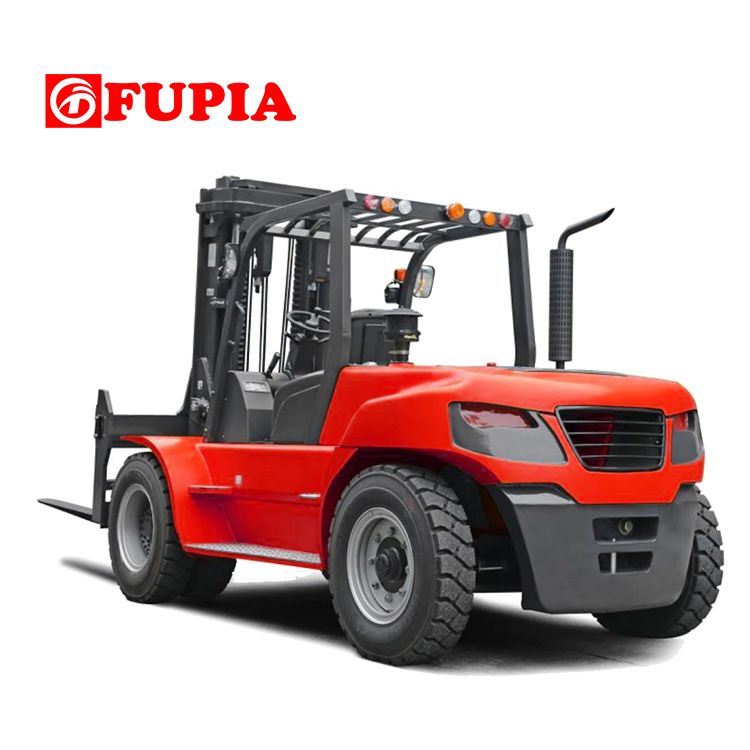 Heavy Duty Forklift 10 Ton Japanese Diesel Engine Powered Forklifts