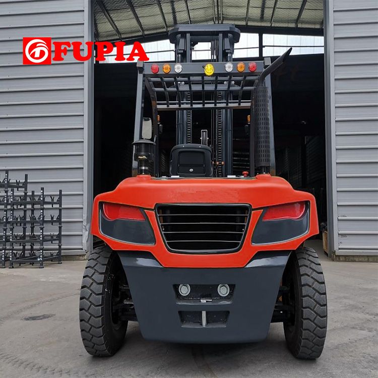 Construction lift trucks 7ton diesel engine motor powered forklifts