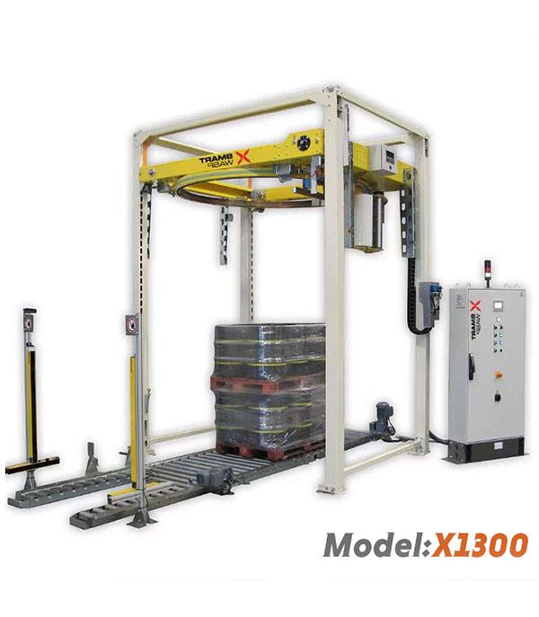Fully Automatic Pallet Wrapping Machine, Ring Type Pallet Wrapper