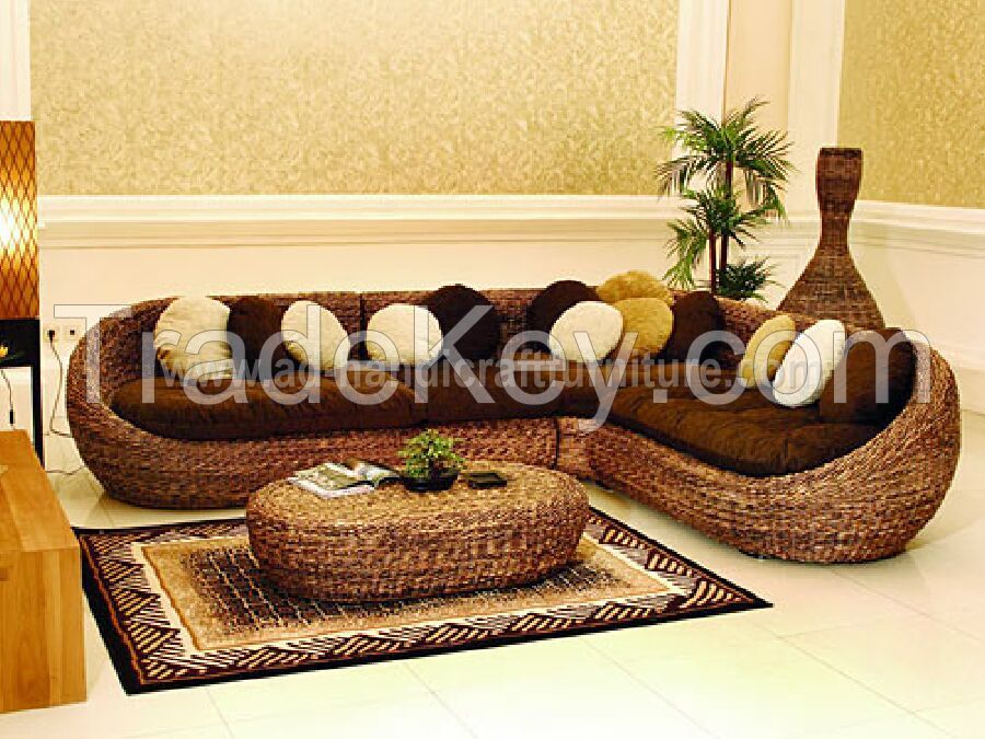 Water hyacinth Sofa Set