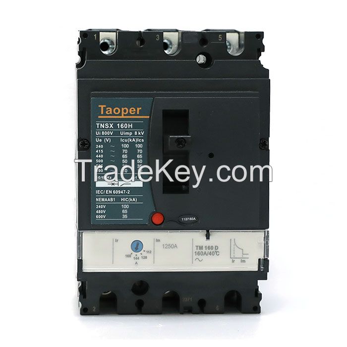 Taoper ComPact NSX MCCB NSX160B NSX160F NSX160N NSX160H Molded Case Circuit Breaker