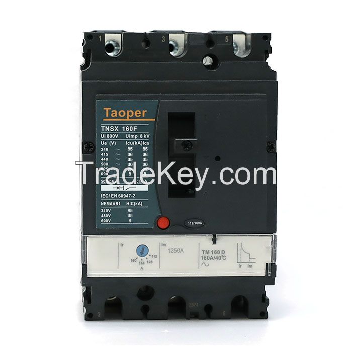 Taoper ComPact NSX MCCB NSX160B NSX160F NSX160N NSX160H Molded Case Circuit Breaker
