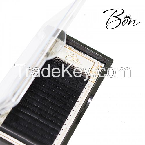 2020 OEM wholesale black mink silk false eyelash extension tray - BON