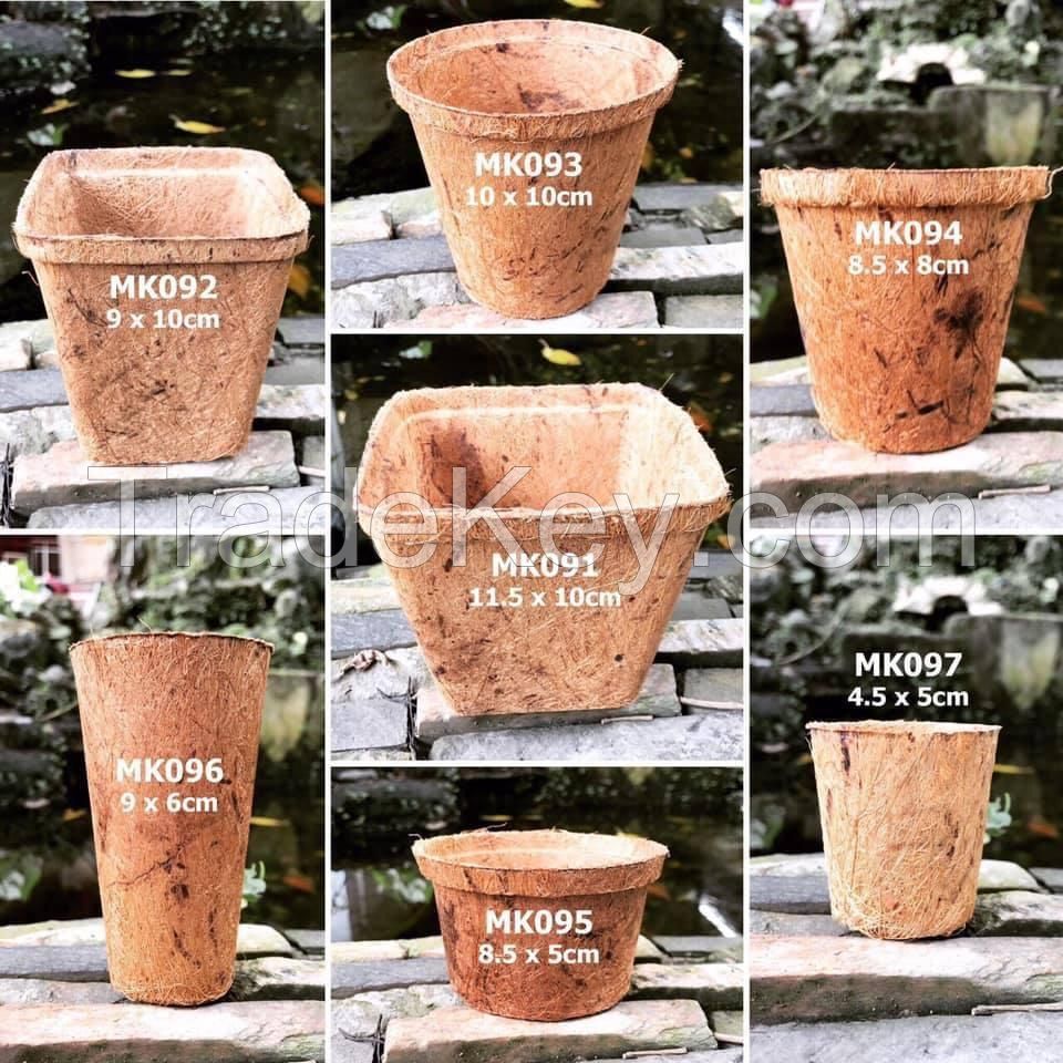 Coir pot garden for plants cheap price coir pot