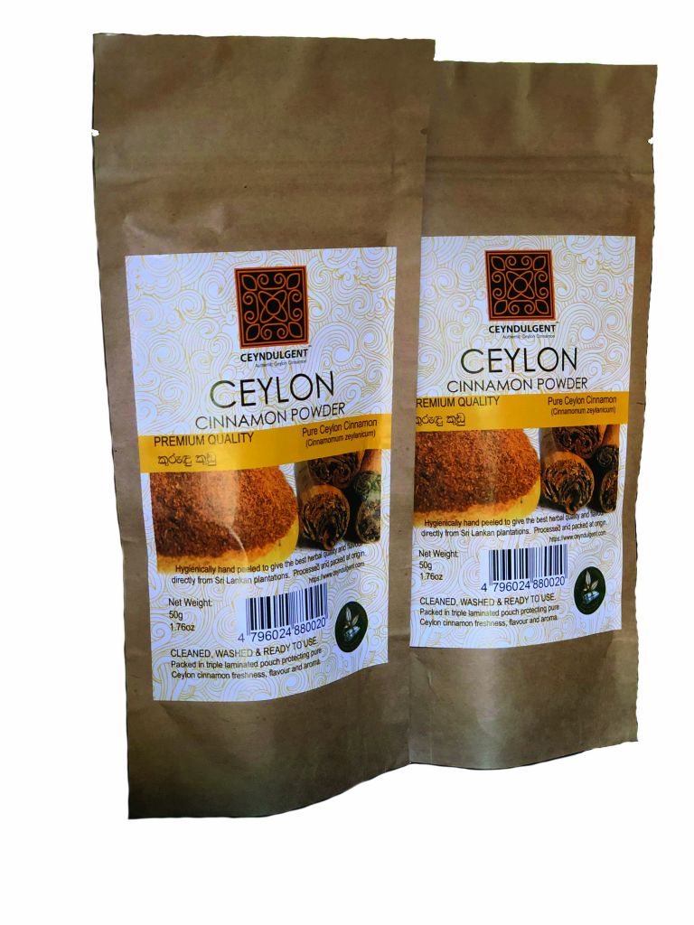 Real Ceylon Cinnamon Powder 50g pouch