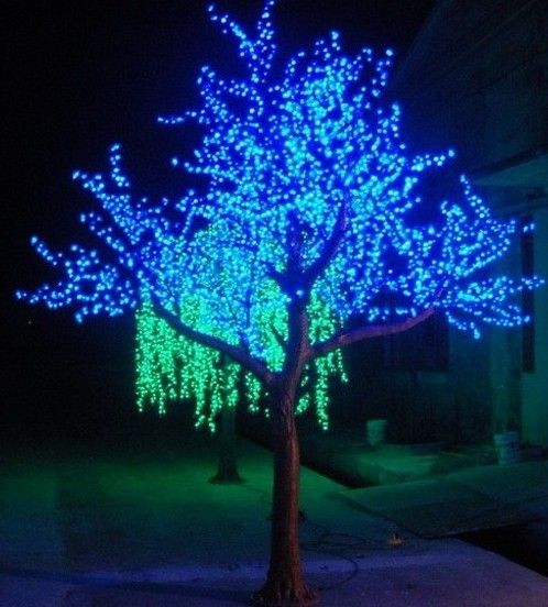 Artificial tree light suitable for the park the courtyard led light tree decorative lamp perfect