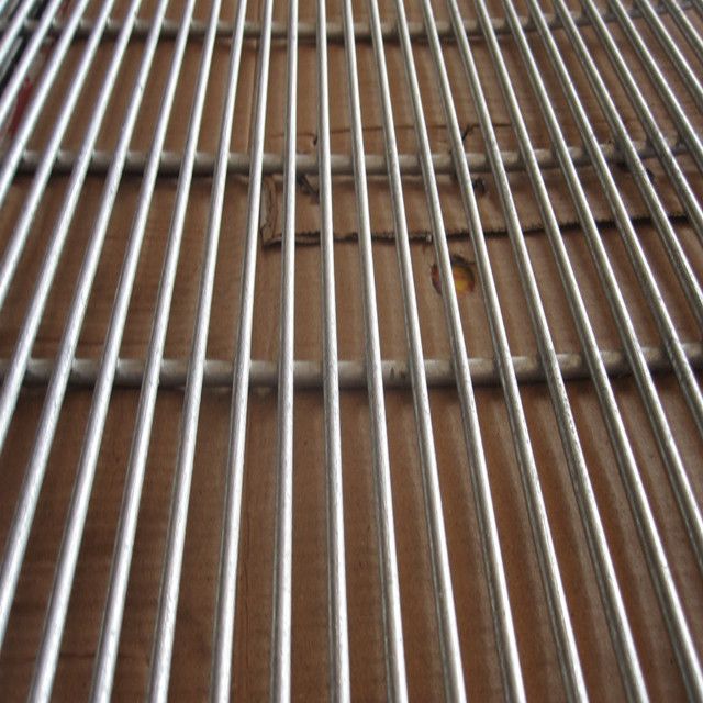 Galvanized anti-climb fence