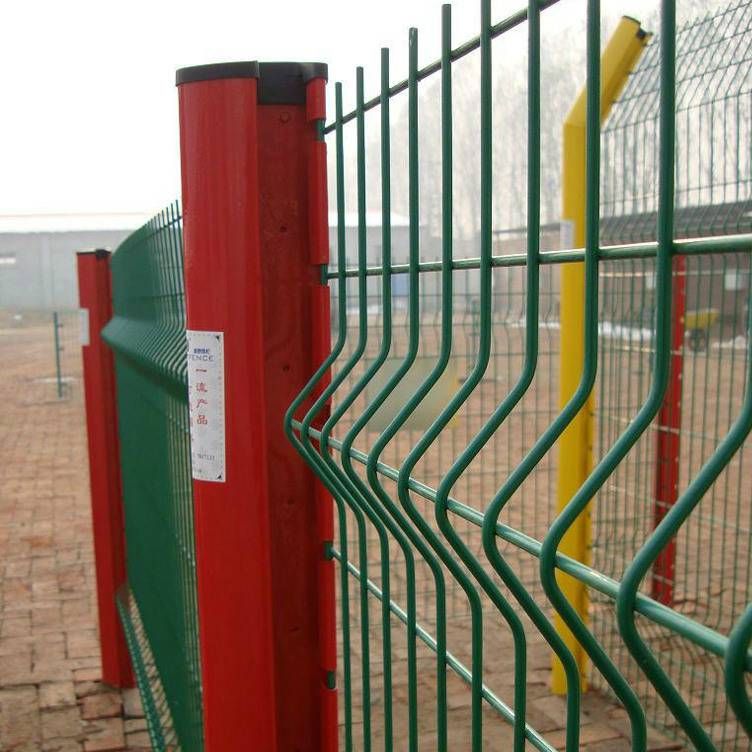 Airport 3d curved welded wire fence