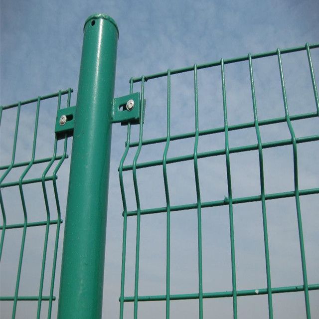 Airport 3d curved welded wire fence