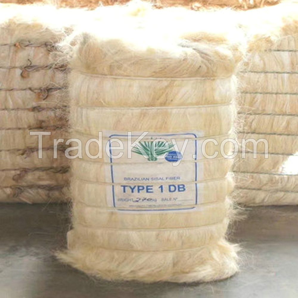 Raw Sisal Fiber, ropes, net, fiber, bamboo, coconut, cotton 