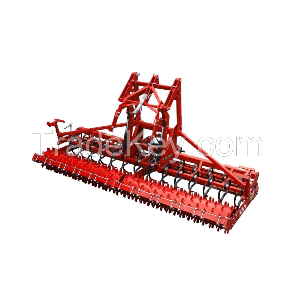 Factory price diesel tiller cultivator hawk king 