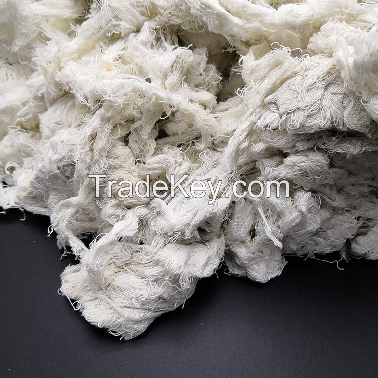 Cotton yarn waste