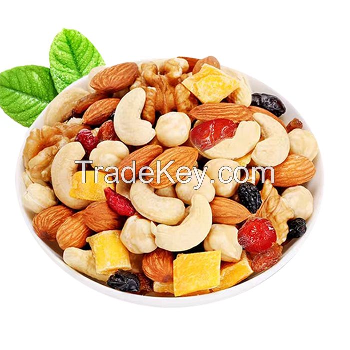 Roasted Mixed Kernels Nuts And Raisins Dried Fruits Snacks