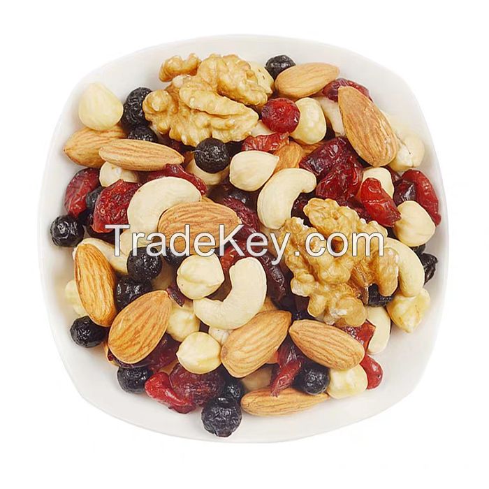 Roasted Mixed Kernels Nuts And Raisins Dried Fruits Snacks 