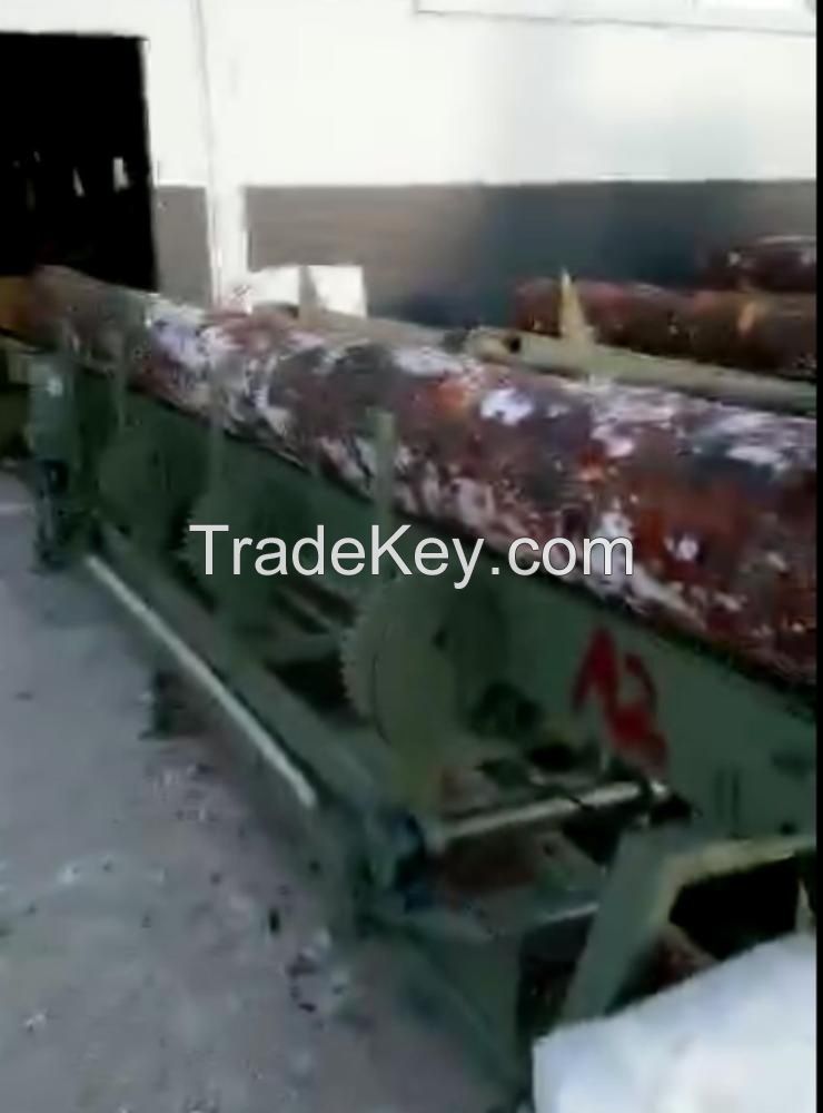 wood log sawmill line wood cutting saw line