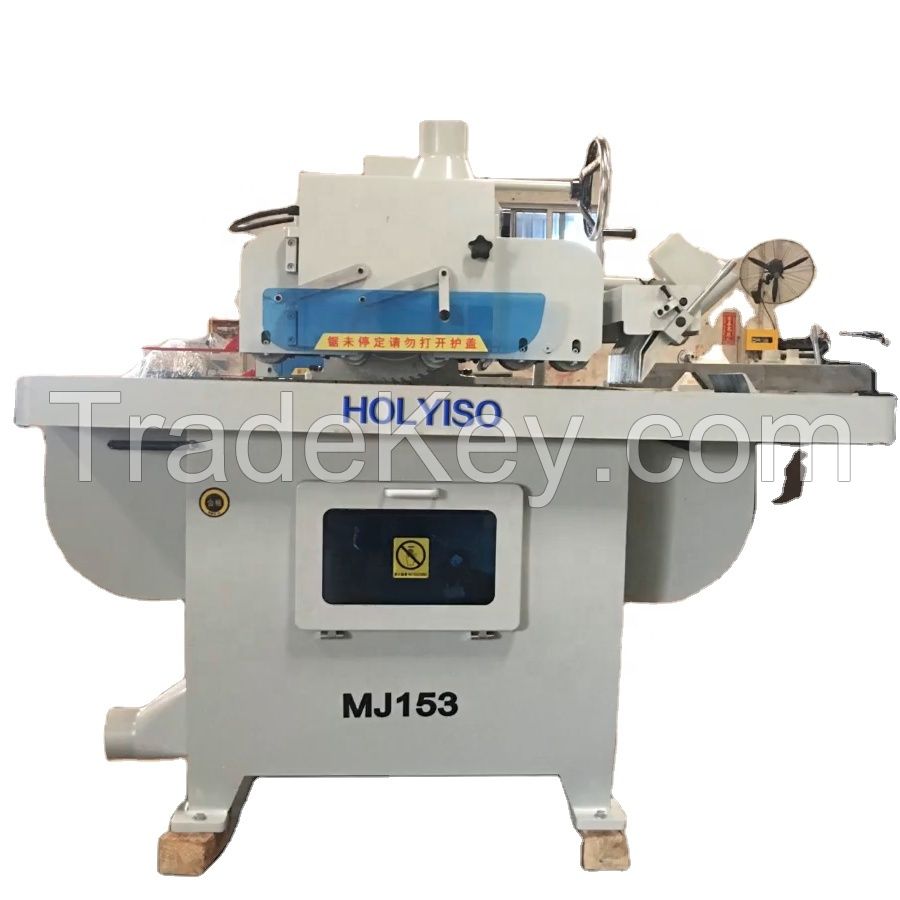 MJ153 Wood Cutting Woodworking Machine Single Rip Saw For Timber 