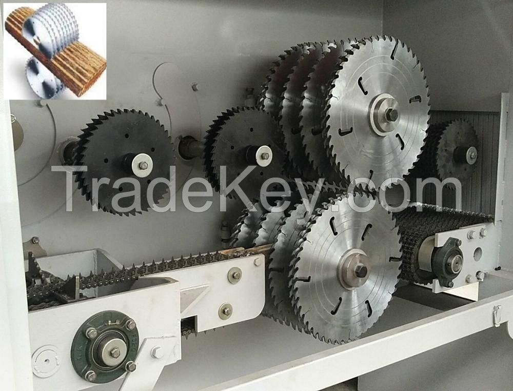 Log multi blades saw machine wood cutting saw machine woodworking machine