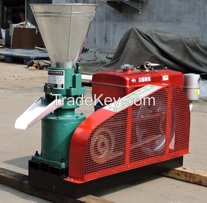4KW animal feed+processing+machines chicken feed making machine feed pellet machine poultry100-150kg 