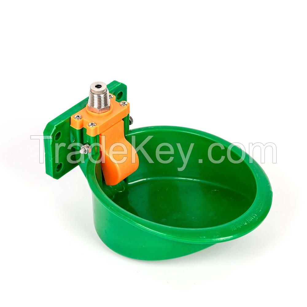 Automatic Livestock Pig Sheep Cattle Drinking Bowl Plastic Animal Drinker Family Farming