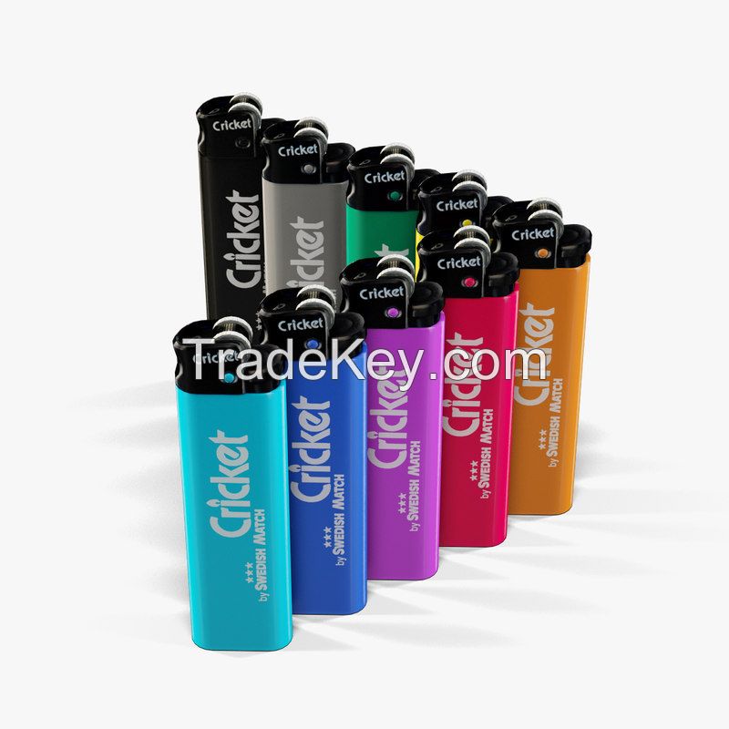 Original Colored Disposable/Refillable Cricket Lighter Lighter with Wholesale Price