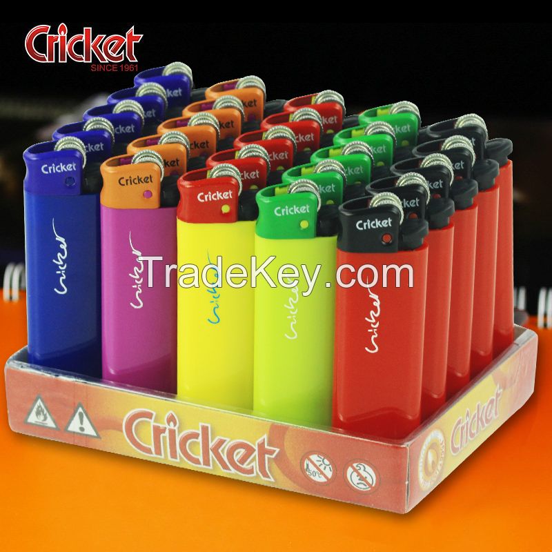 Original Colored Disposable/Refillable Cricket Lighter Lighter with Wholesale Price