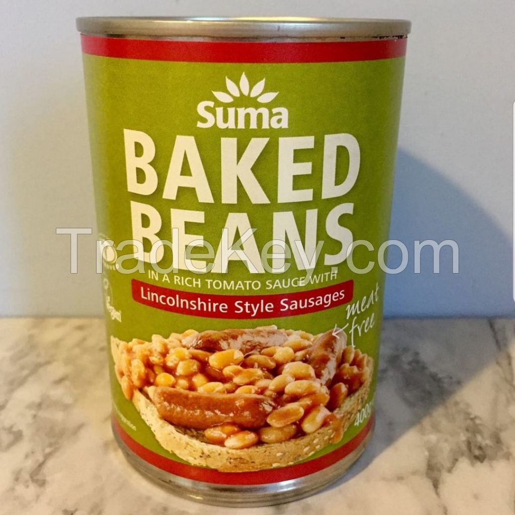 Canned Vegetables white kidney Baked Beans in tomato sauce