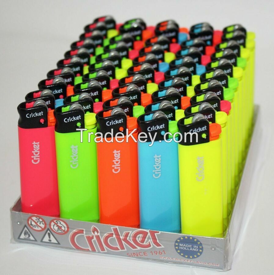 Original Colored Disposable/Refillable Cricket Lighter Lighter with Wholesale Price